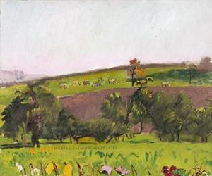 Sommerliche Landschaft im Emmental, 1930