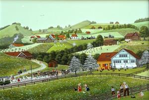 Frühling im Appenzellerland,1998