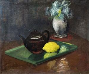 Stillleben mit Zitrone