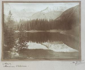 Arosa, Abend am Untersee