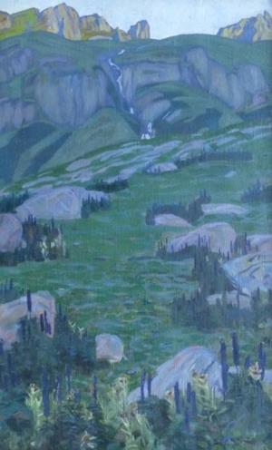 Sommerliche Berglandschaft, 1904