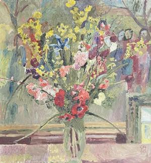 Blumenstillleben, 1945