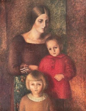 Frau und Kinder, 1925