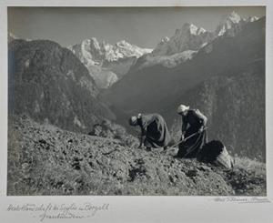 Herbstlandschaft bei Soglio im Bergell, Graubünden