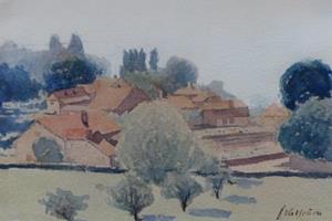 Un petit village dans la vaudoise, c.1890