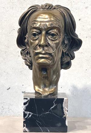 Büste Salvador Dali, 1975