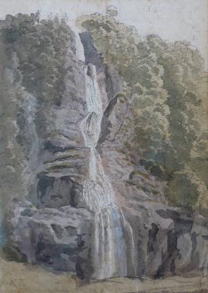 Wasserfall, 1866