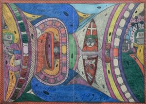 Allmee = See, auf dem Santta Maria = Stärn: Werantt, 1927