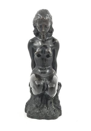 Sitzender weiblicher Akt