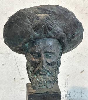 Kopf des Pilgers Jakobus