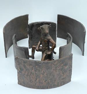 Minotaurus im Labyrinth, 1998