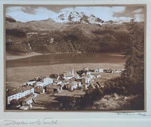 Silvaplana mit Piz Corvatsch