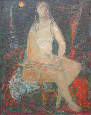 Sitzender Akt, 1962