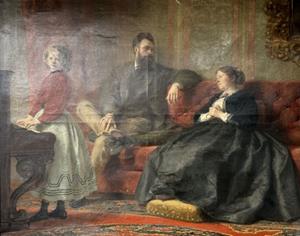 Die Familie Julius Meyer, 1867