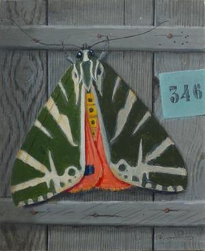 Schmetterling 1972, (Nachtfalter, Russischer Bär)