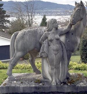 Epona, 1973 (römische Göttin der Pferde + keltische Göttin der Fruchtbarkeit)