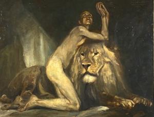 Daniel in der Löwengrube, 1922