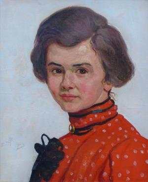 Mädchen mit roter Bluse, 1903